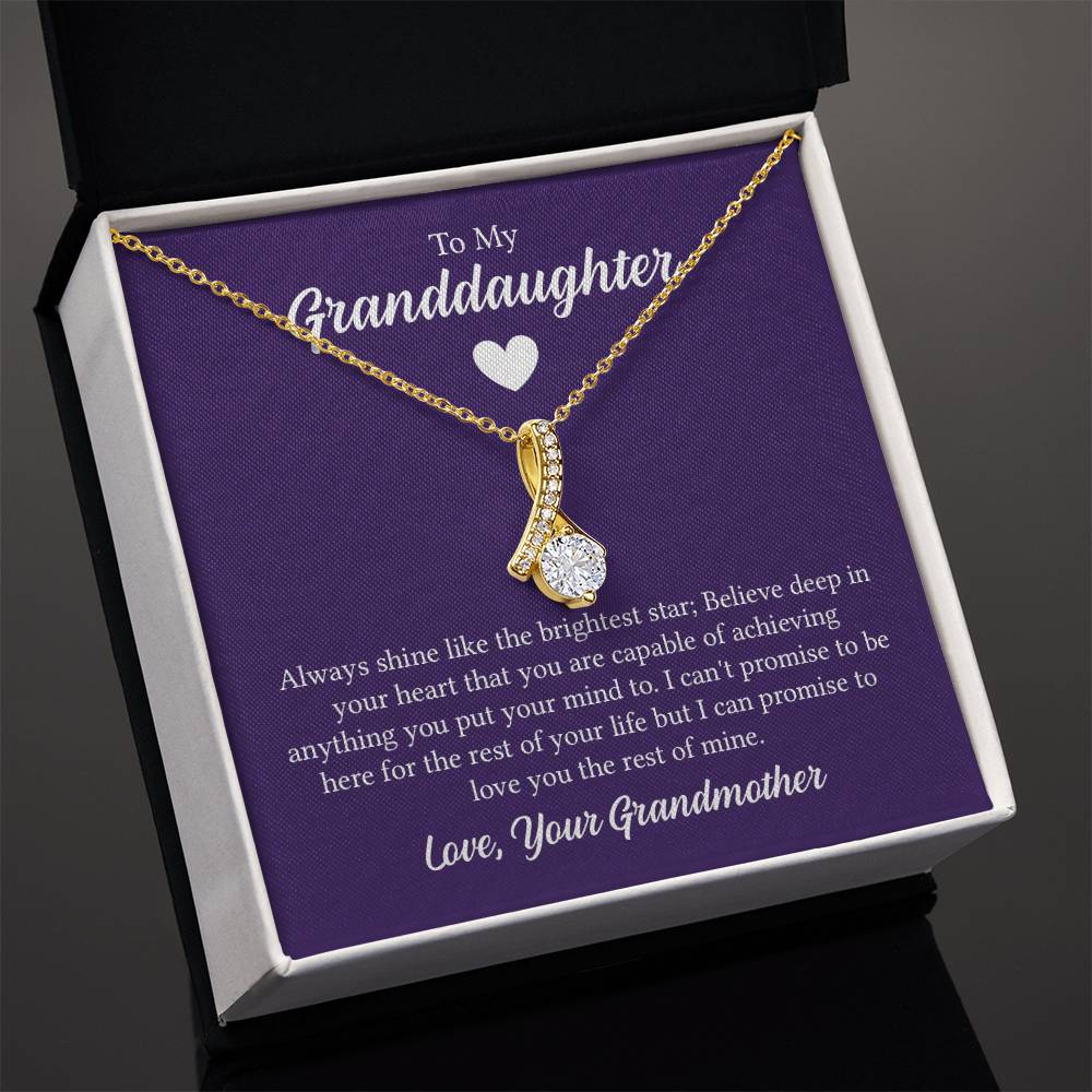 Alluring Beauty Necklace - For Granddaughter From Grandmother