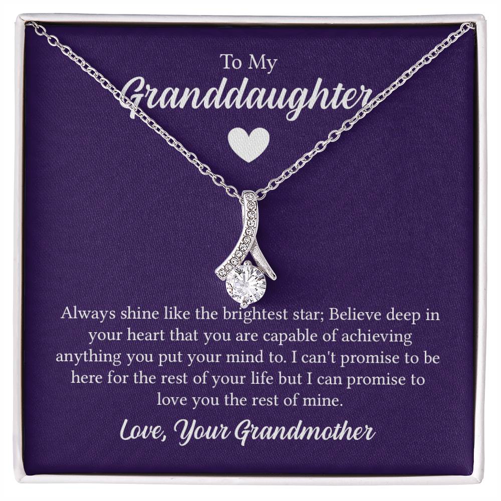 Alluring Beauty Necklace - For Granddaughter From Grandmother